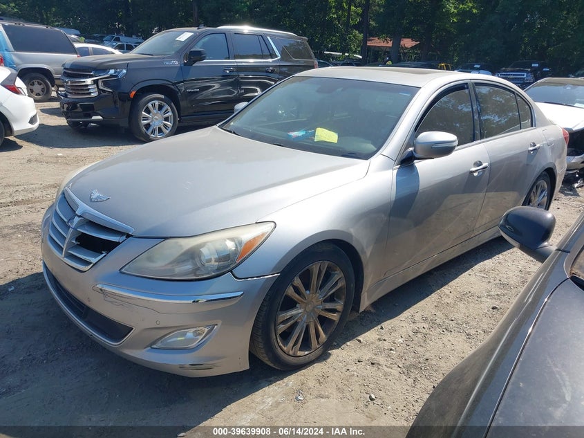 2012 Hyundai Genesis 3.8 VIN: KMHGC4DD6CU161505 Lot: 39639908
