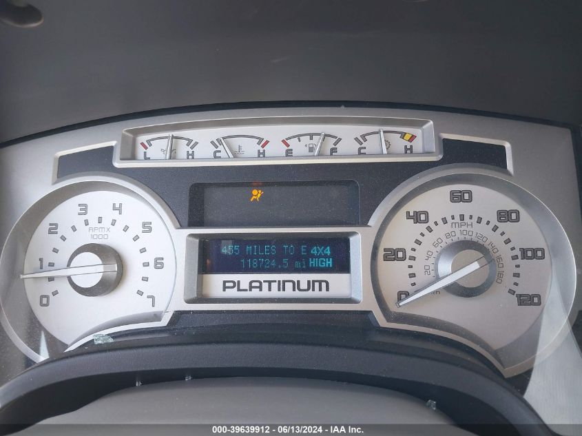 2010 Ford F-150 Fx4/Harley-Davidson/King Ranch/Lariat/Platinum/Xl/Xlt VIN: 1FTFW1EV1AFD51484 Lot: 39639912