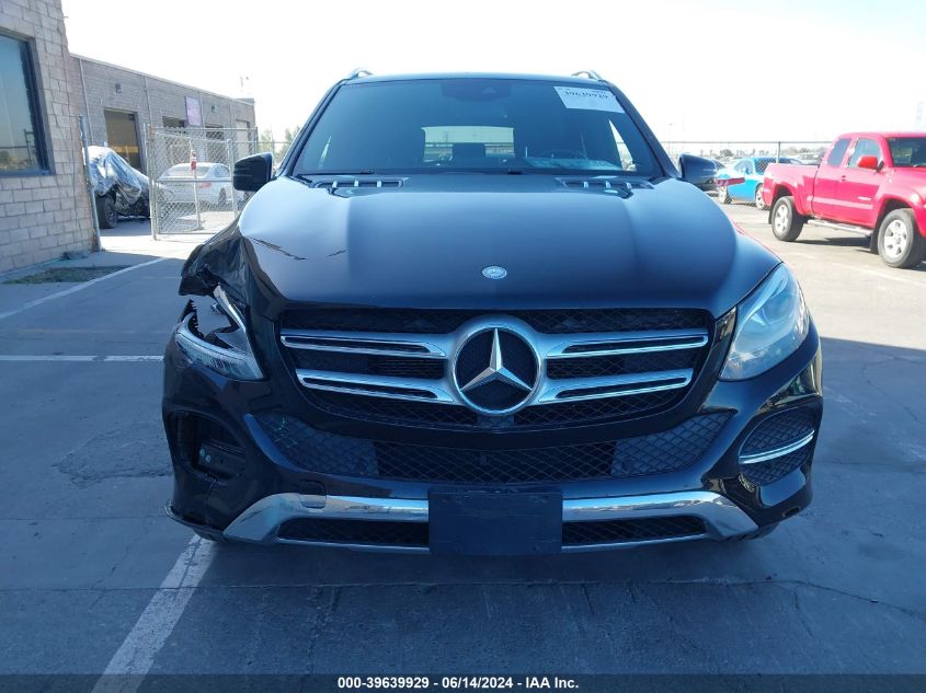 2016 Mercedes-Benz Gle 350 4Matic VIN: 4JGDA5HB5GA743271 Lot: 39639929