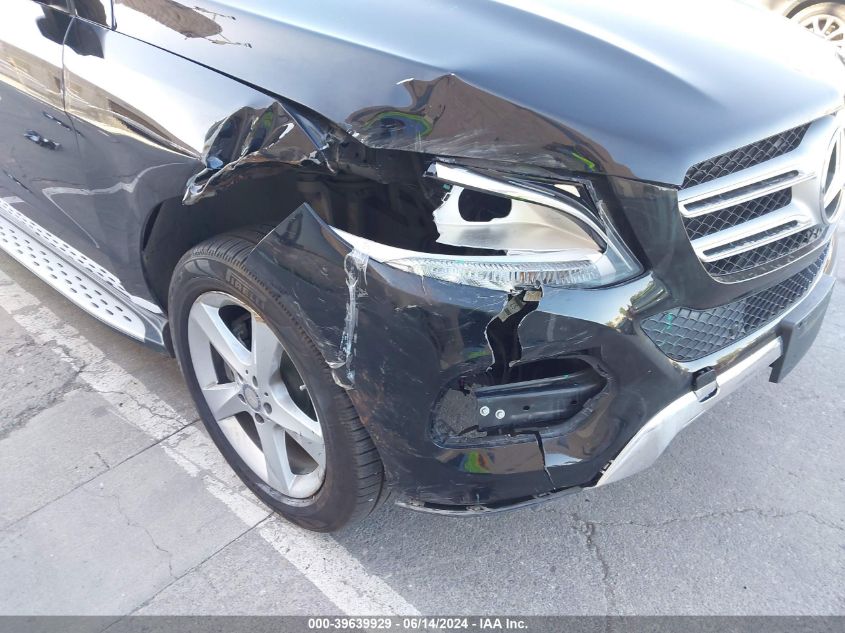 2016 Mercedes-Benz Gle 350 4Matic VIN: 4JGDA5HB5GA743271 Lot: 39639929