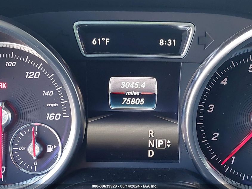 2016 Mercedes-Benz Gle 350 4Matic VIN: 4JGDA5HB5GA743271 Lot: 39639929