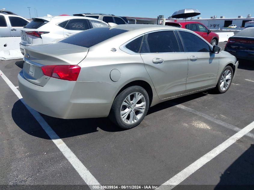 2015 Chevrolet Impala 1Lt VIN: 2G1115SL3F9189708 Lot: 39639934