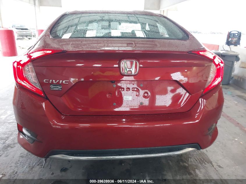 2020 Honda Civic Lx VIN: 19XFC2F61LE011495 Lot: 39639936