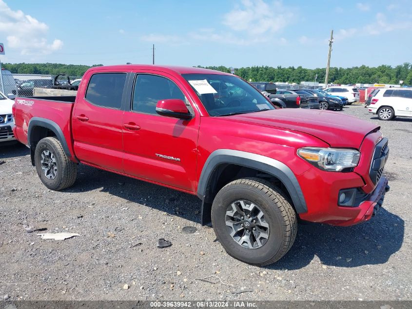 2016 Toyota Tacoma Trd Off Road VIN: 5TFCZ5AN7GX045335 Lot: 39639942