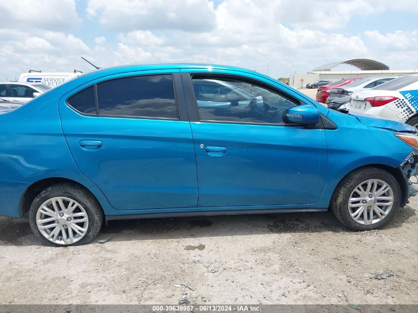 2021 Mitsubishi Mirage G4 Se VIN: ML32FVFJ6MHF02285 Lot: 39639957