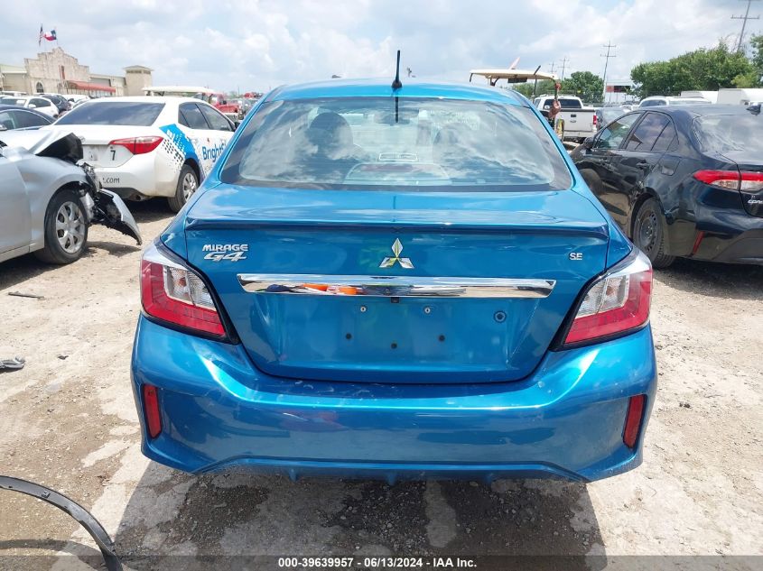 2021 Mitsubishi Mirage G4 Se VIN: ML32FVFJ6MHF02285 Lot: 39639957