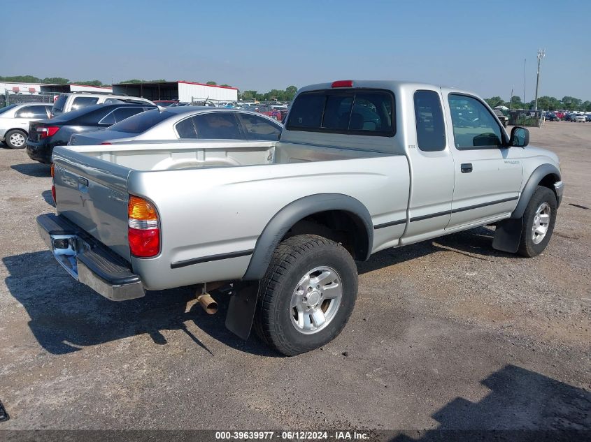 2004 Toyota Tacoma Prerunner V6 VIN: 5TESN92N94Z416366 Lot: 39639977