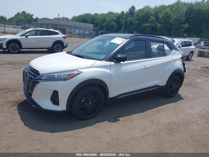 2022 NISSAN KICKS SR XTRONIC CVT - 3N1CP5DV8NL506779