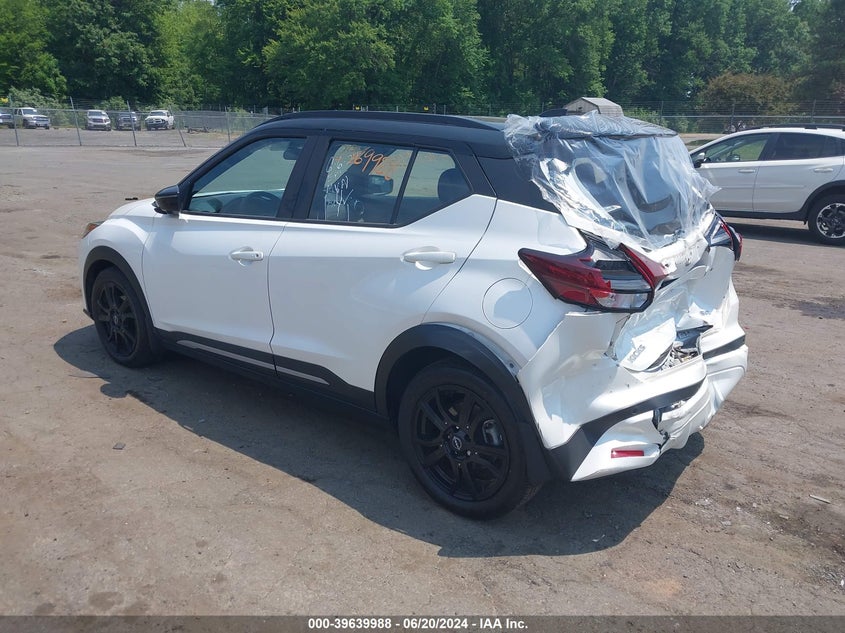 2022 NISSAN KICKS SR XTRONIC CVT - 3N1CP5DV8NL506779