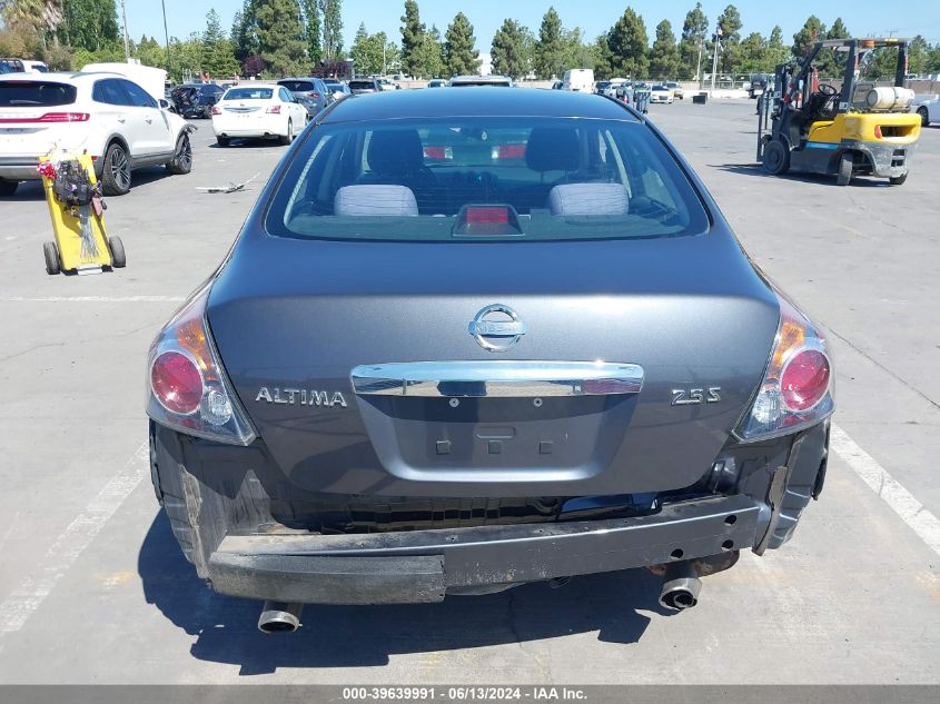 2010 Nissan Altima 2.5 S VIN: 1N4AL2AP1AN481955 Lot: 39639991