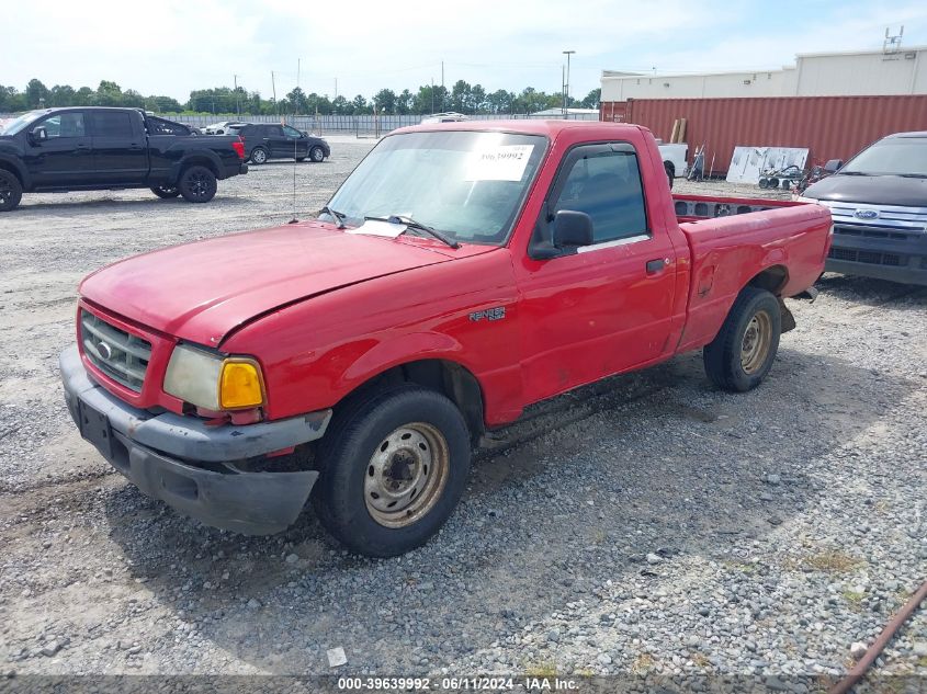 2002 Ford Ranger Xl/Xlt VIN: 1FTYR10D52PA61212 Lot: 39639992
