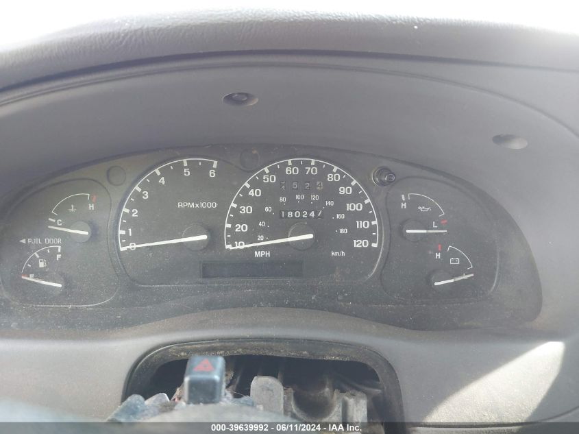 2002 Ford Ranger Xl/Xlt VIN: 1FTYR10D52PA61212 Lot: 39639992