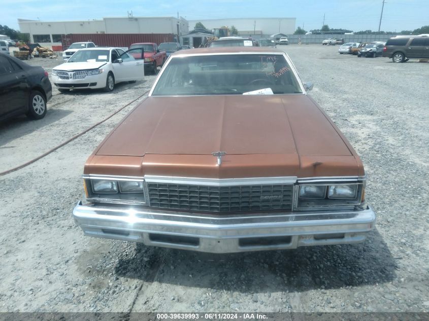 1979 Chevrolet Impala VIN: 1L69G9S246912 Lot: 39639993