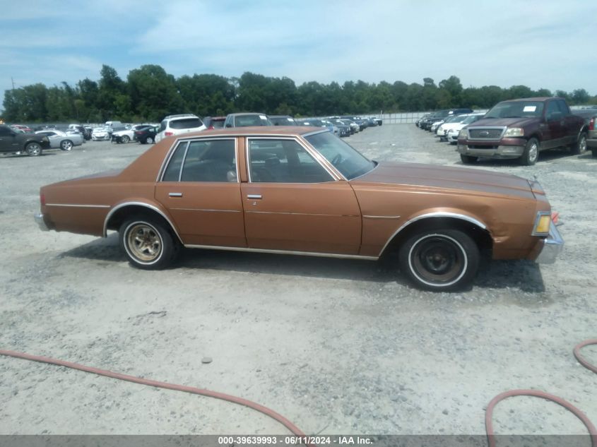 1979 Chevrolet Impala VIN: 1L69G9S246912 Lot: 39639993