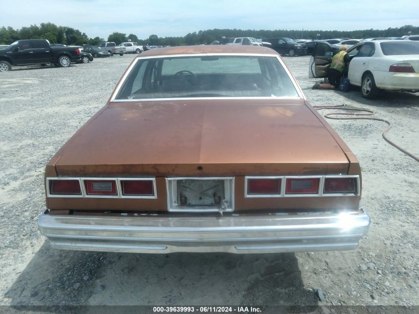 1979 Chevrolet Impala VIN: 1L69G9S246912 Lot: 39639993