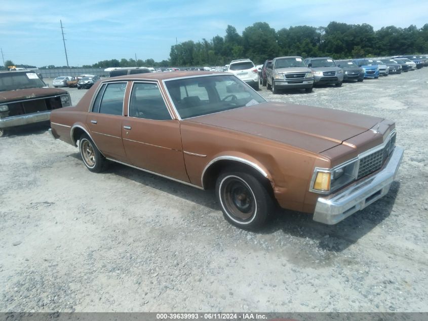 1979 Chevrolet Impala VIN: 1L69G9S246912 Lot: 39639993