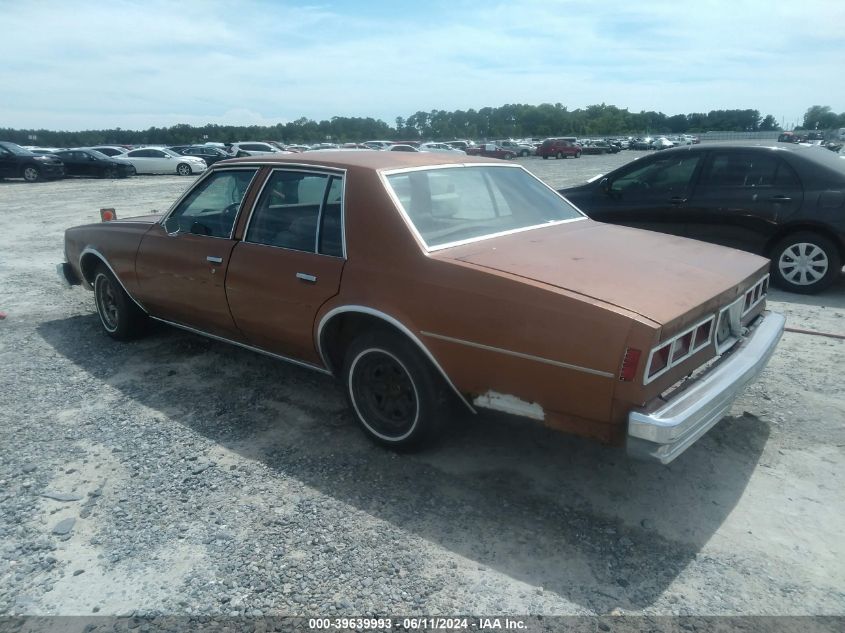 1979 Chevrolet Impala VIN: 1L69G9S246912 Lot: 39639993