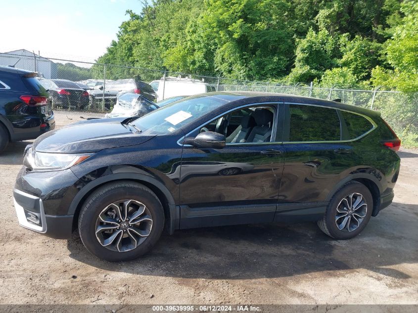 2021 Honda Cr-V 2Wd Ex VIN: 5J6RW1H55MA000694 Lot: 39639995