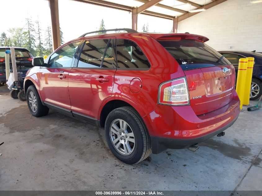 2007 Ford Edge Sel VIN: 2FMDK38C67BB00300 Lot: 39639996