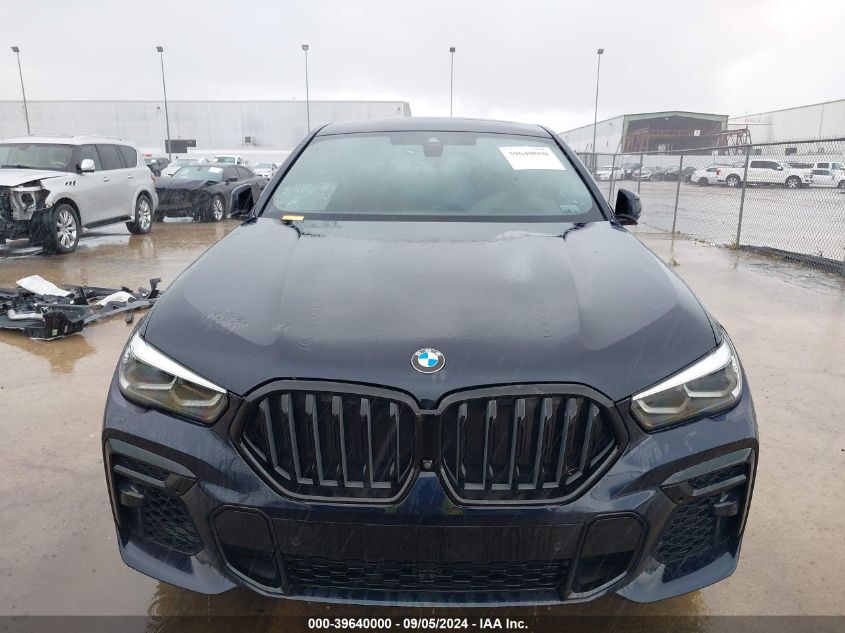 5UXCY6C09N9N26438 2022 BMW X6 xDrive40I