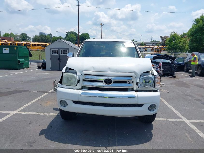 2006 Toyota Tundra Sr5 V8 VIN: 5TBDT44136S550715 Lot: 39640013