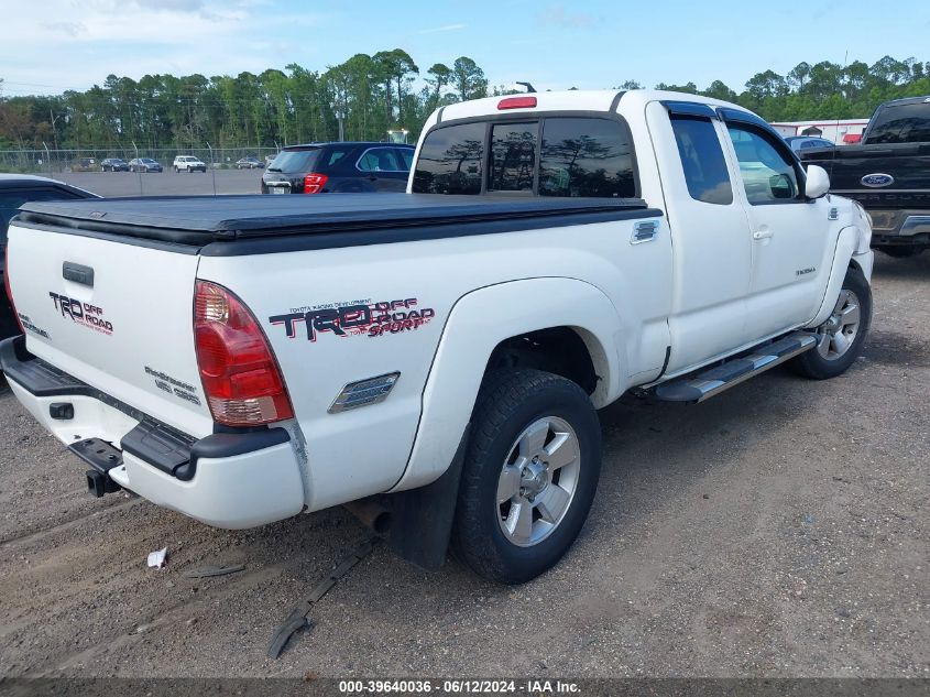 2008 Toyota Tacoma Prerunner V6 VIN: 5TETU62N58Z506464 Lot: 39640036