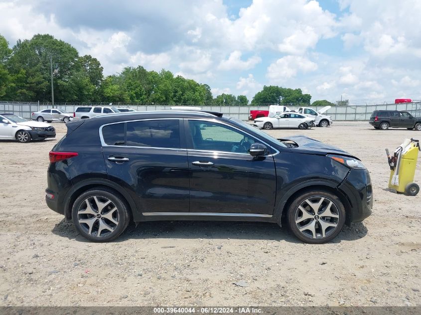 2017 Kia Sportage Sx Turbo VIN: KNDPR3A63H7283439 Lot: 39640044