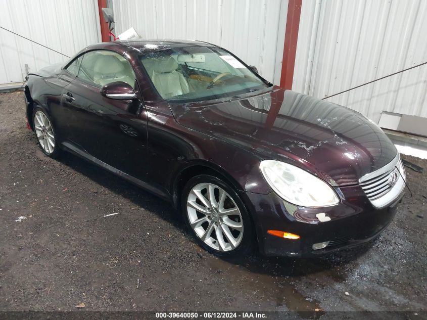 2002 Lexus Sc 430 VIN: JTHFN48Y420004924 Lot: 39640050