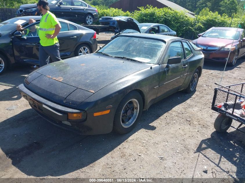 1983 Porsche 944 VIN: WP0AA094XDN456894 Lot: 39640051