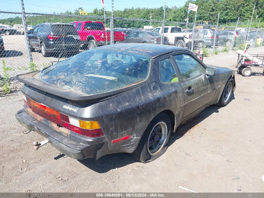 1983 Porsche 944 VIN: WP0AA094XDN456894 Lot: 39640051