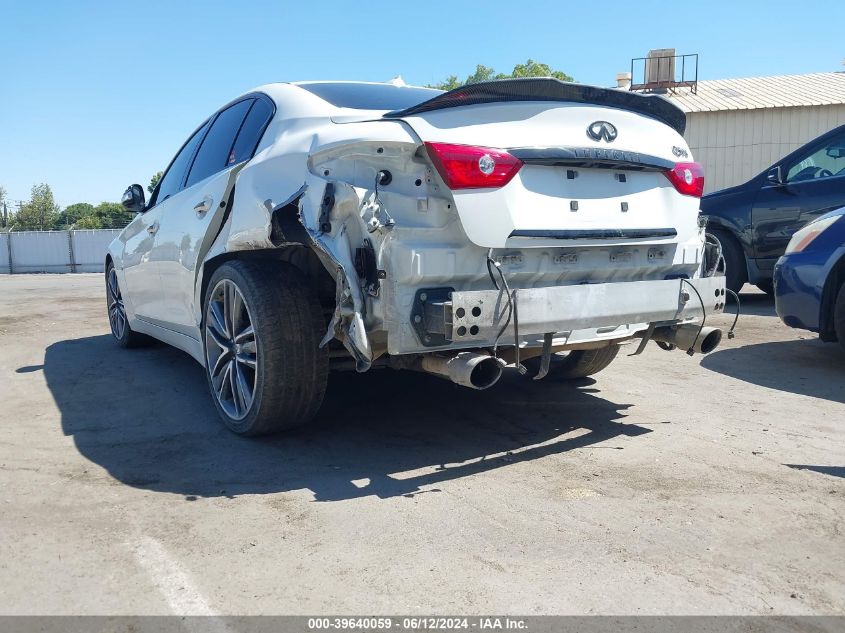 2014 Infiniti Q50 Sport VIN: JN1BV7AP2EM683742 Lot: 39640059