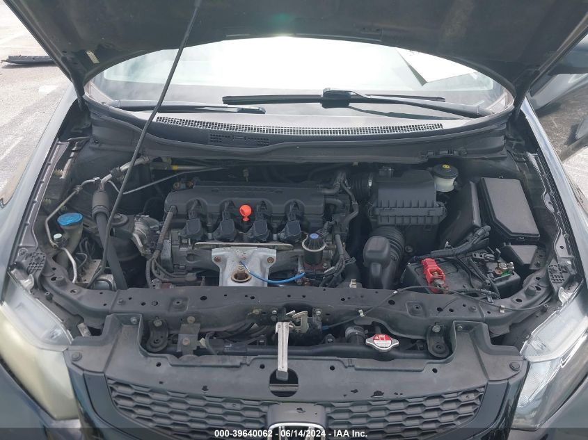 2013 Honda Civic Lx VIN: 2HGFG3B57DH527391 Lot: 39640062