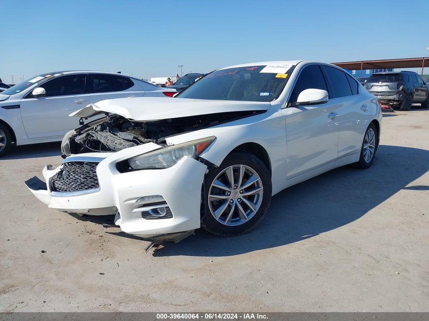 2014 INFINITI Q50 PREMIUM/SPORT - JN1BV7AP5EM683296