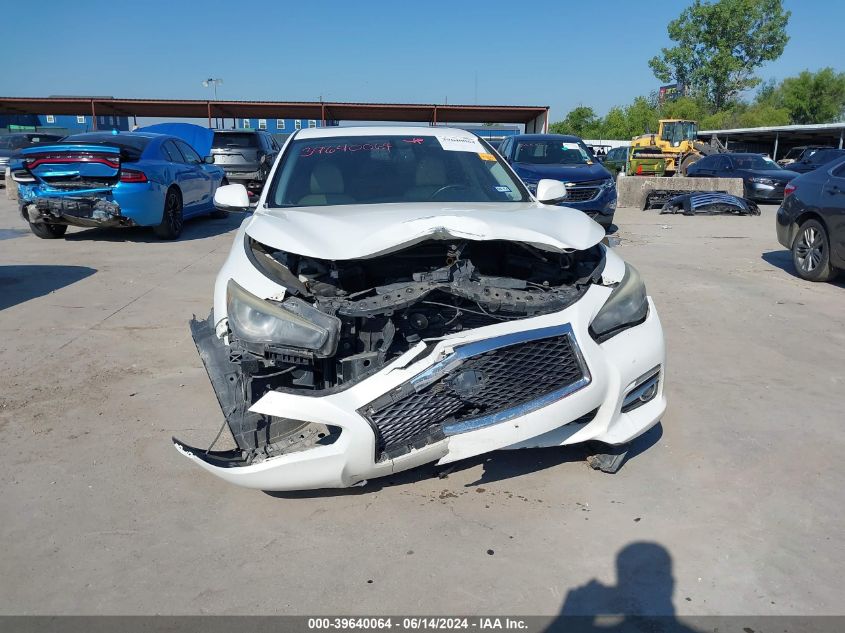 2014 INFINITI Q50 PREMIUM/SPORT - JN1BV7AP5EM683296