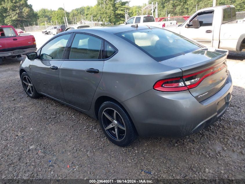 2013 Dodge Dart Se VIN: 1C3CDFAA2DD334786 Lot: 39640071