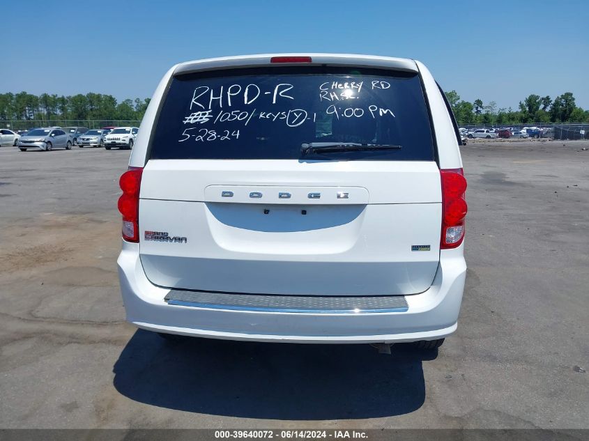 2015 Dodge Grand Caravan Se VIN: 2C4RDGBG6FR661058 Lot: 39640072