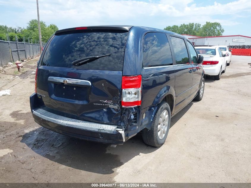 2009 Chrysler Town & Country Lx VIN: 2A8HR44E49R551520 Lot: 39640077