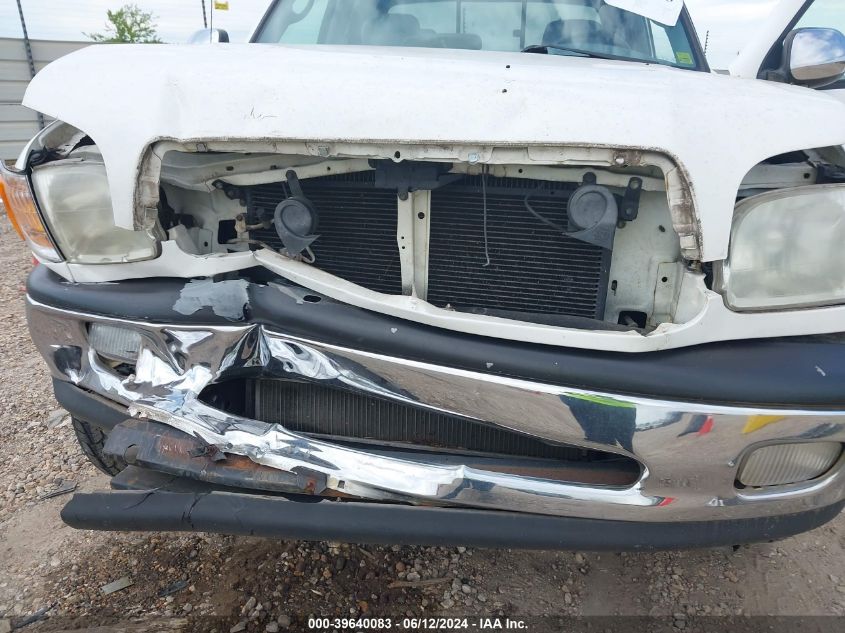 2001 Toyota Tundra Sr5 V8 VIN: 5TBRT34131S138593 Lot: 39640083