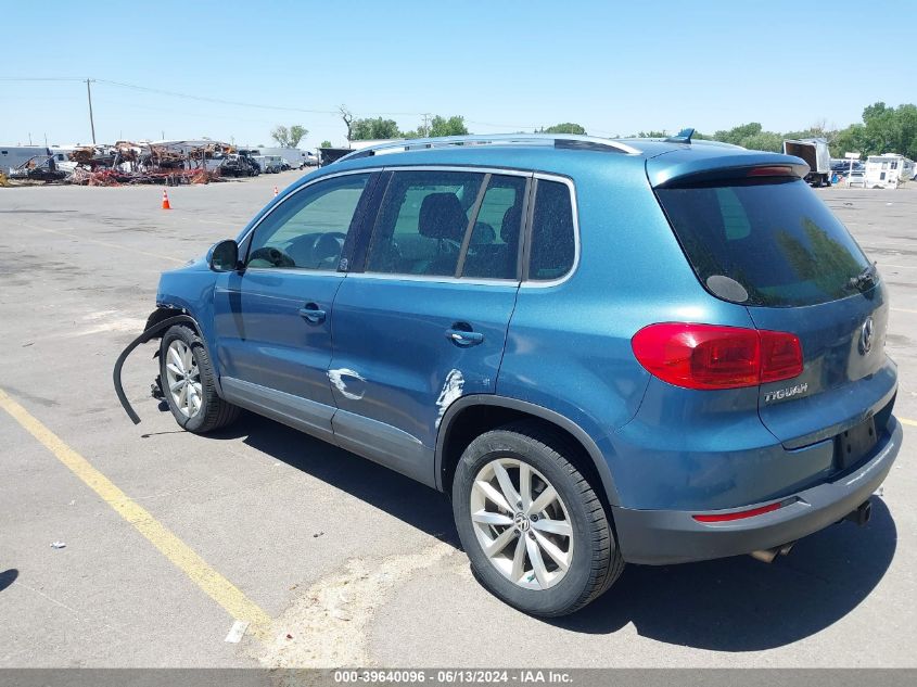 2017 Volkswagen Tiguan 2.0T Wolfsburg Edition VIN: WVGSV7AX6HK029092 Lot: 39640096