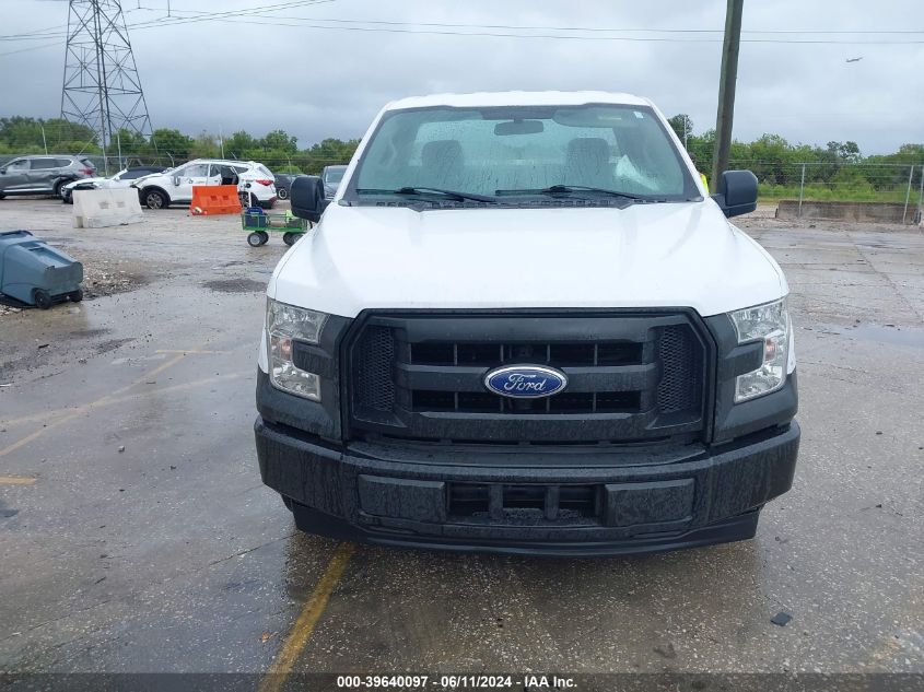 2017 Ford F-150 Xl VIN: 1FTMF1CP9HKE05921 Lot: 39640097