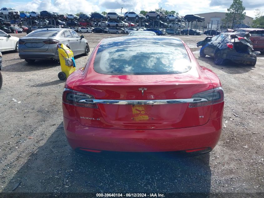 5YJSA1E16HF199730 2017 Tesla Model S 60/75