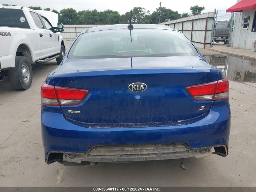 2019 Kia Rio S VIN: 3KPA24AB0KE249351 Lot: 39640117