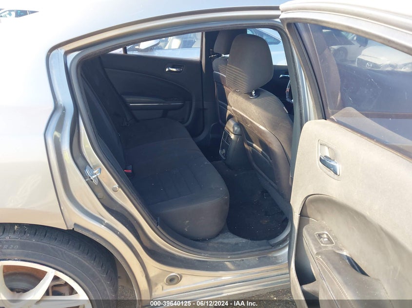 2012 Dodge Charger Se VIN: 2C3CDXBG4CH110767 Lot: 39640125