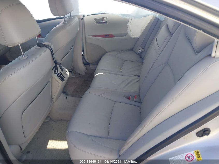 2008 Lexus Es 350 VIN: JTHBJ46G182246653 Lot: 39640131