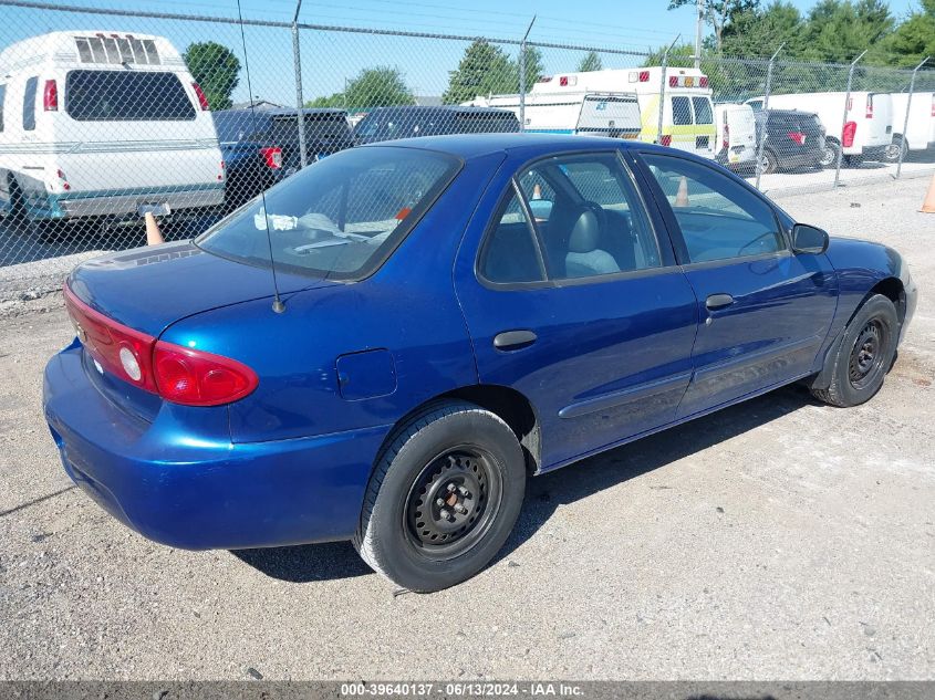 2004 Chevrolet Cavalier VIN: 1G1JC52F447117998 Lot: 39640137