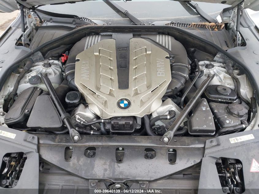 2009 BMW 750Li VIN: WBAKB83529CY59575 Lot: 39640139