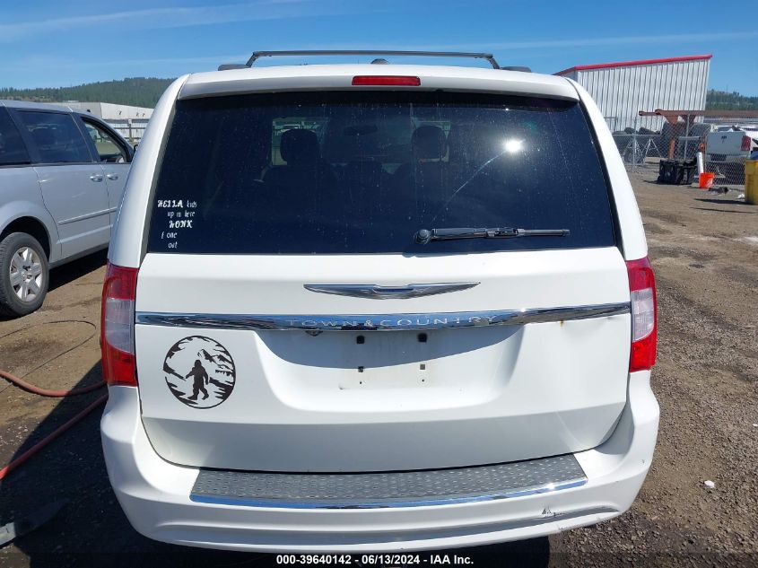 2013 Chrysler Town & Country Touring VIN: 2C4RC1BG0DR564001 Lot: 39640142