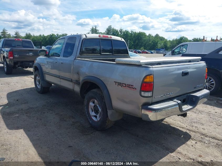 2002 Toyota Tundra Sr5 V8 VIN: 5TBBT44152S320160 Lot: 39640145