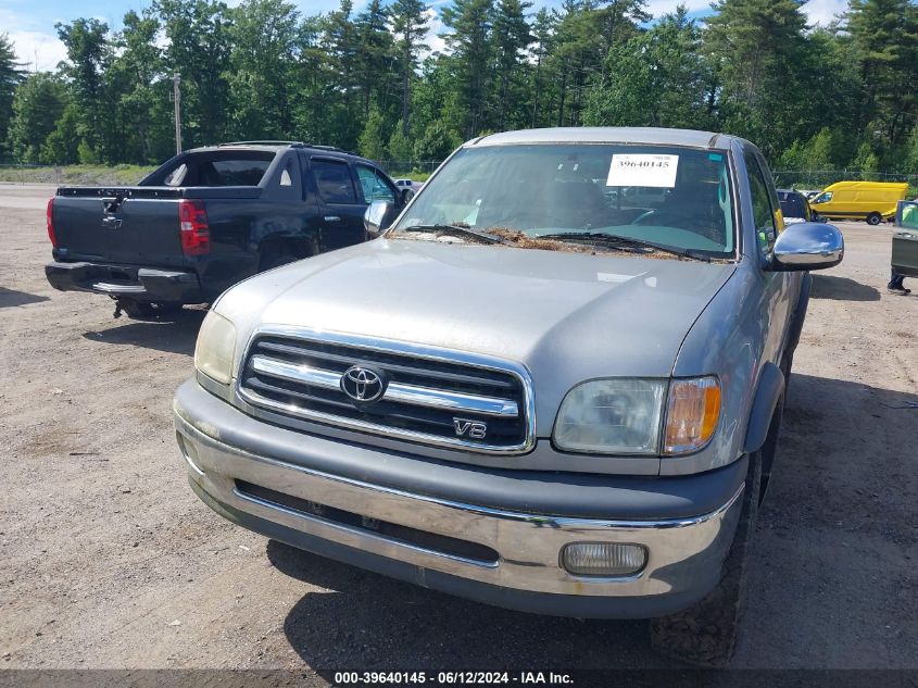 2002 Toyota Tundra Sr5 V8 VIN: 5TBBT44152S320160 Lot: 39640145