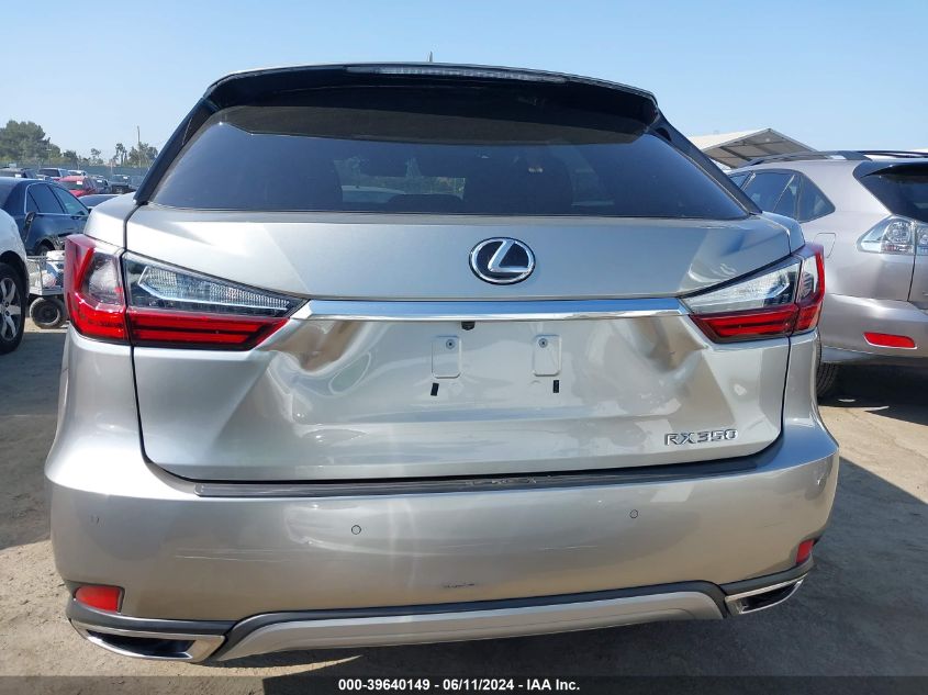 2021 Lexus Rx 350 VIN: 2T2HZMAAXMC217361 Lot: 39640149